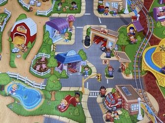 (In Good) Fisher-Price Wheelies Mega Mat  