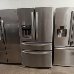 Whirlpool 25 Cubic Foot 4 Door Refrigerator Comes With Free Delivery Vancouver Area No Disappointments