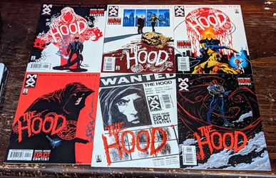 The Hood # 1 - 6 Complete Lot 1st Appearance Brian K Vaughan Iron Heart Disney +