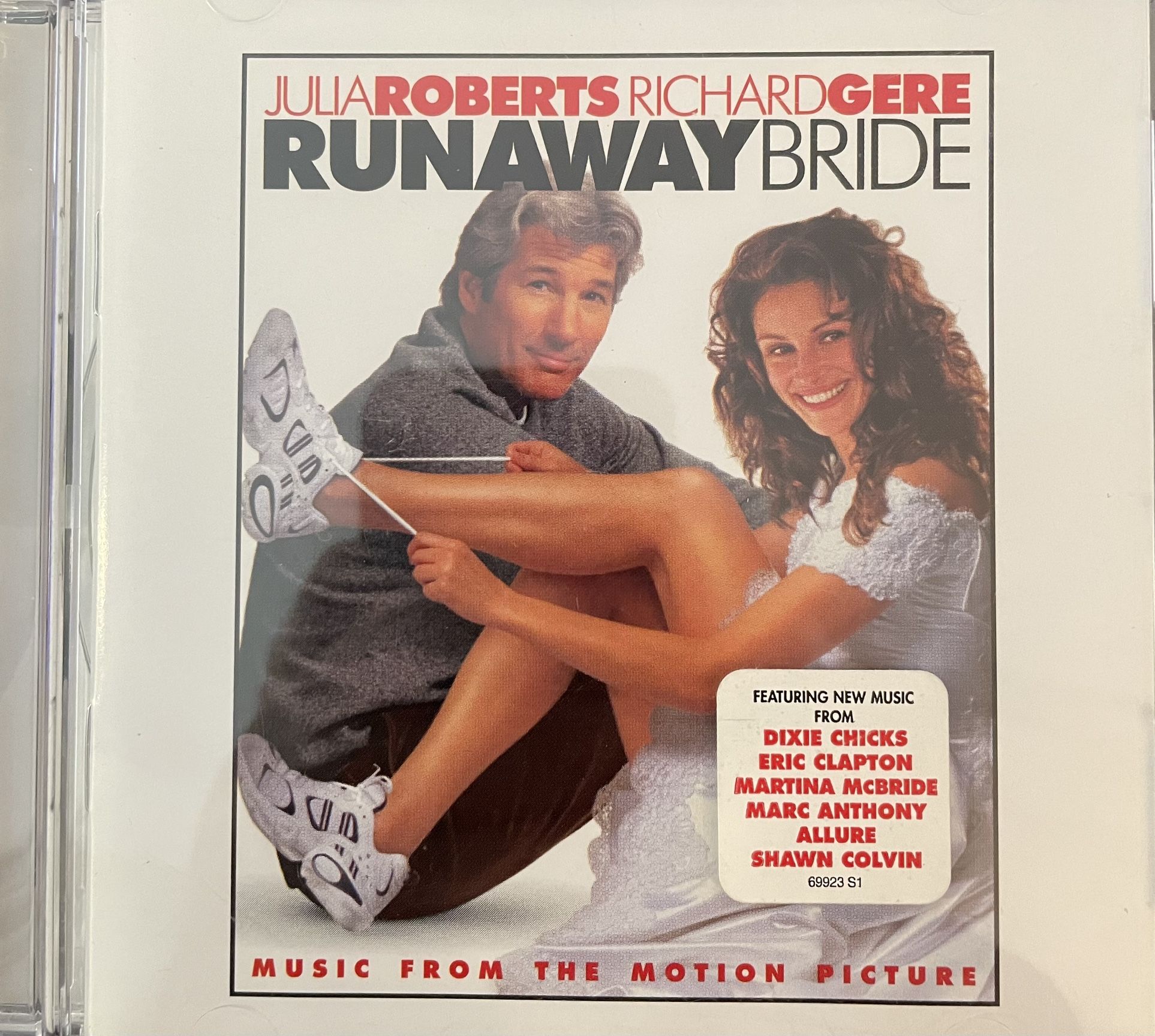 RUNAWAY BRIDE Original Motion Picture Soundtrack (CD-1999) Julia Roberts!