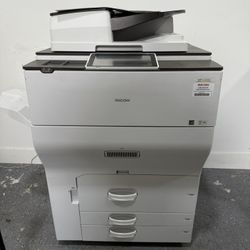 Ricoh Mp C6503 Large Format Printer Copier Machine Laser