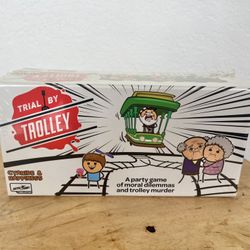 Trial by Trolley - Brand New & Sealed - Party Game