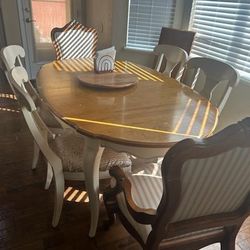 Ethan Allen dining table set