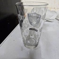 Vintage Raiders Glass