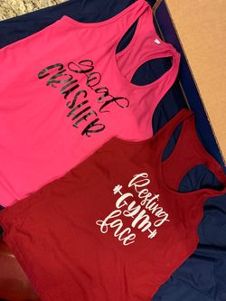 XL Racerbacks w/ Custom Print