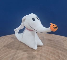 Disney The Nightmare Before Christmas Ghost Zero 7" Plush Doll