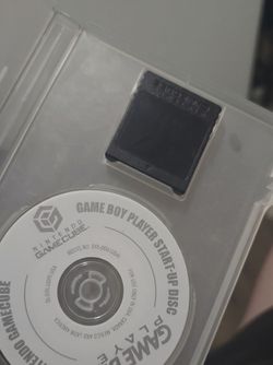 Nintendo GameCube Game Boy Player Start-Up Disc and Memory Card