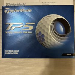  Brand New Box Dozen Taylor Made Tp5 Golf Balls From Factory 