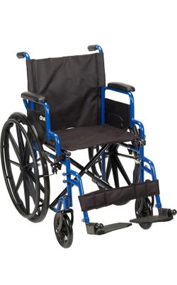 NEW 16" Wide Wheelchair with swing away footrests