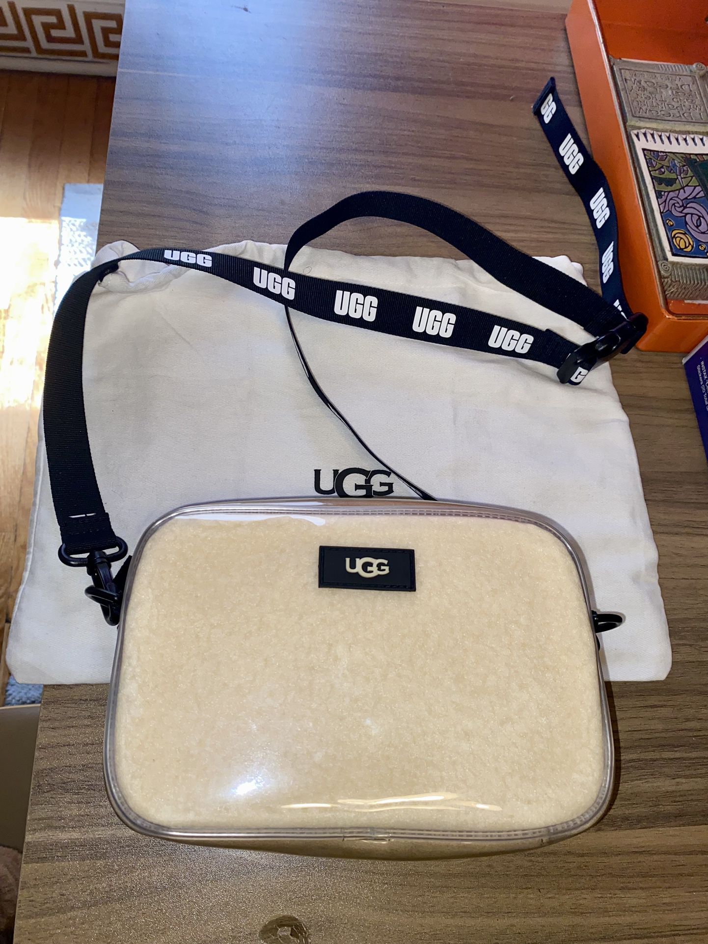 Ugg Cross Body Purse With Matching Boots