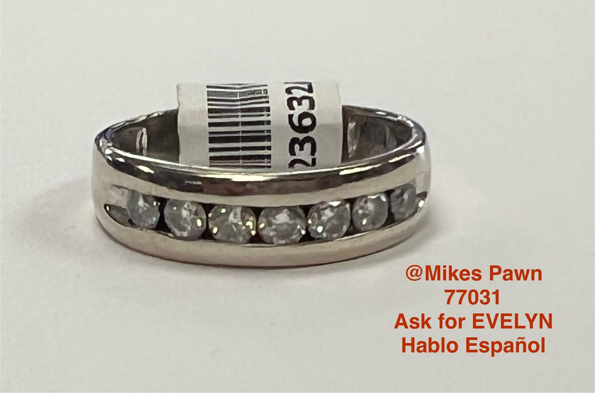 14kt Weddinf Ring .70ctw 5g Size 11 