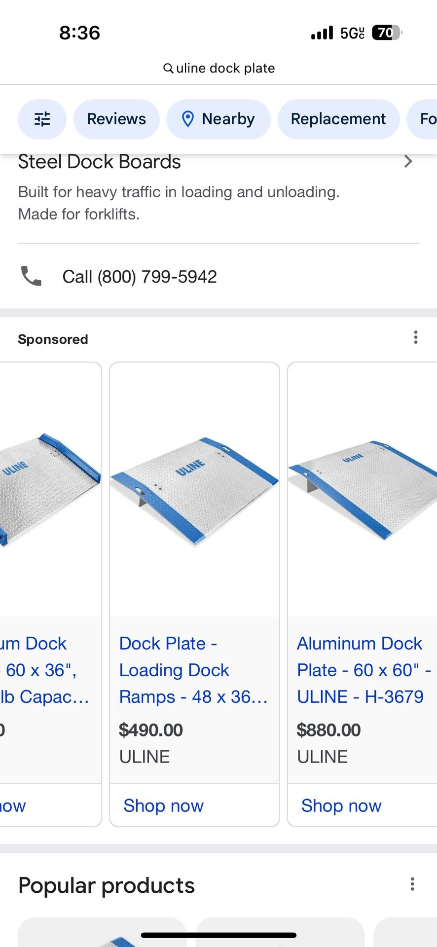 Dock Plate