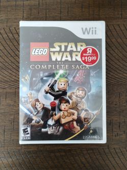 (Brand New Sealed) Lego StarWars Complete Saga Nintendo Wii