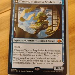 MTG Tamiyo, Inquisitive Student // Tamiyo, Seasoned Scholar