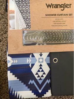 Wrangler shower curtain