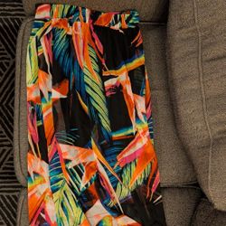 Tropical Flowy Skirt 