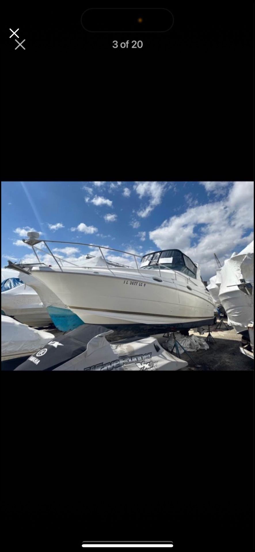 1998 Cruiser Yacht 2870 31ft Overall Length