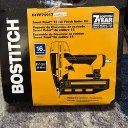 Bostitch Smart Point 16 Ga Finish Nailer Kit