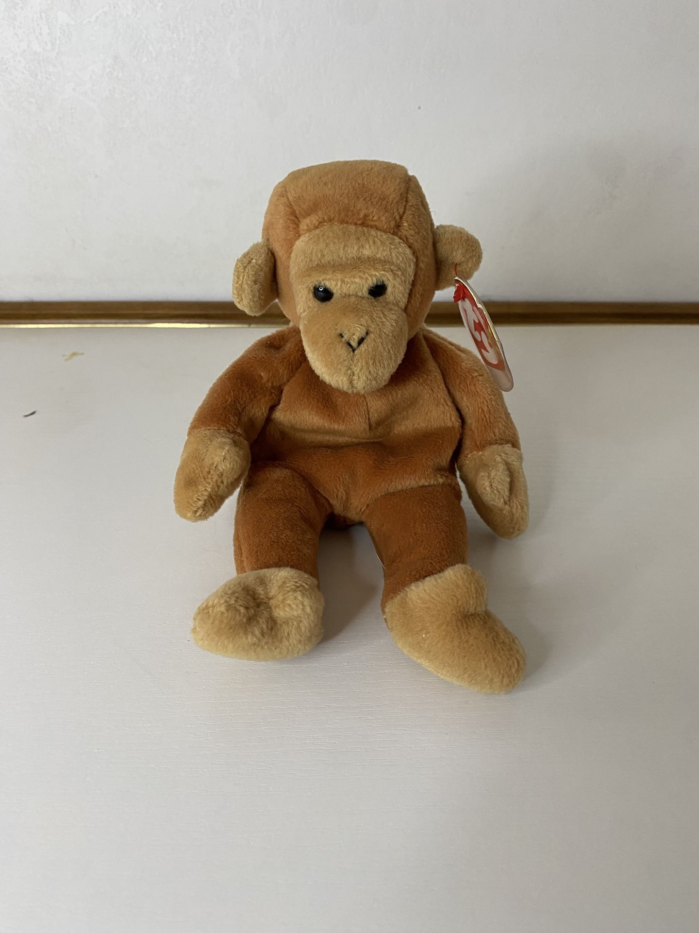Ty Beanie Baby - BONGO the Monkey 8.5" Plush Stuffed Animal Toy