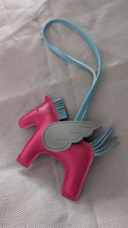 Pink Pony/Horse Charm For Bag