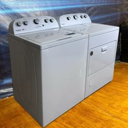 .Whirlpool Washer And Electric Dryer Free Deliver And Install 3 Month Warranty 