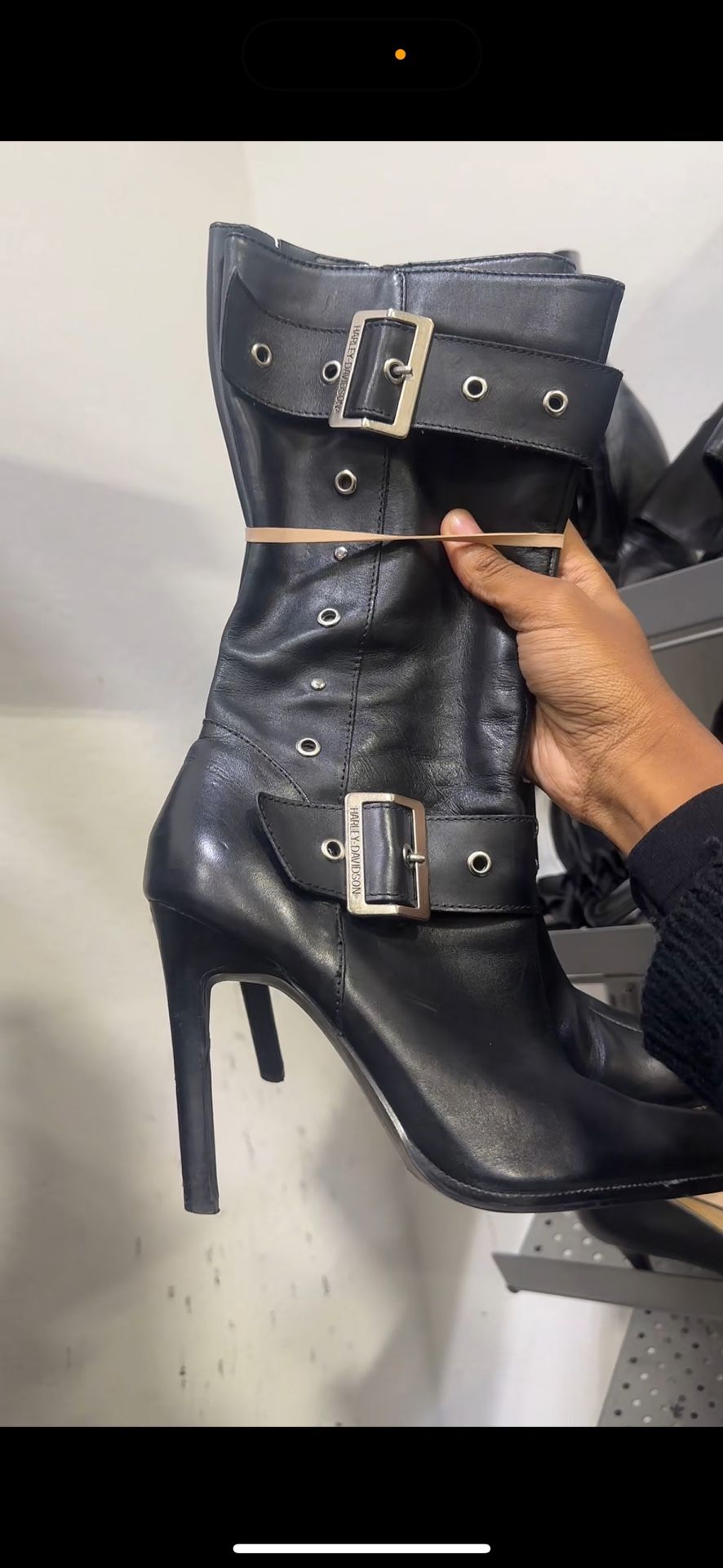 Harley-Davidson Buckle Boots