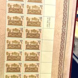 USPS Stamp Sheet On Sound Recording