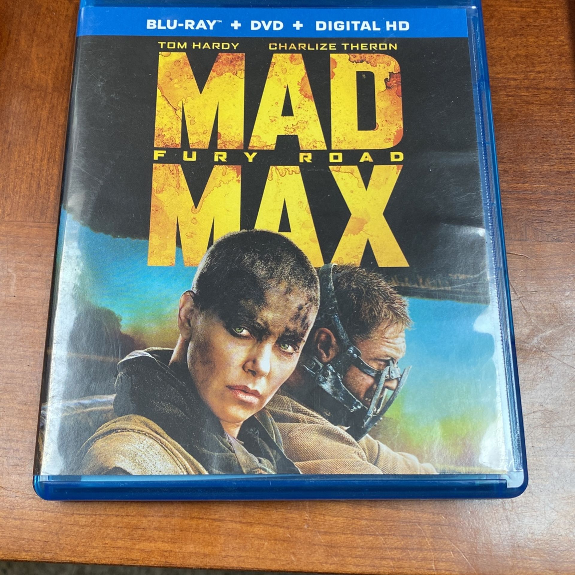 Mad Max Fury Road Blu Ray Dvd
