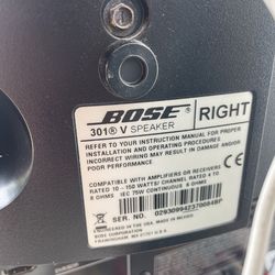 Bose 301 V Speaker Set