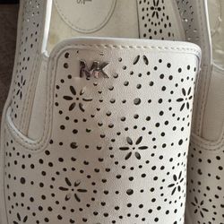Michael Kors Slip On Shoes White 
