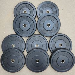 Get RX'd and Rage Premium Black Bumper Plate Pairs