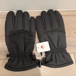 New Winter Gloves Men Women Made with 3M Insulation&Plush Lining (L)