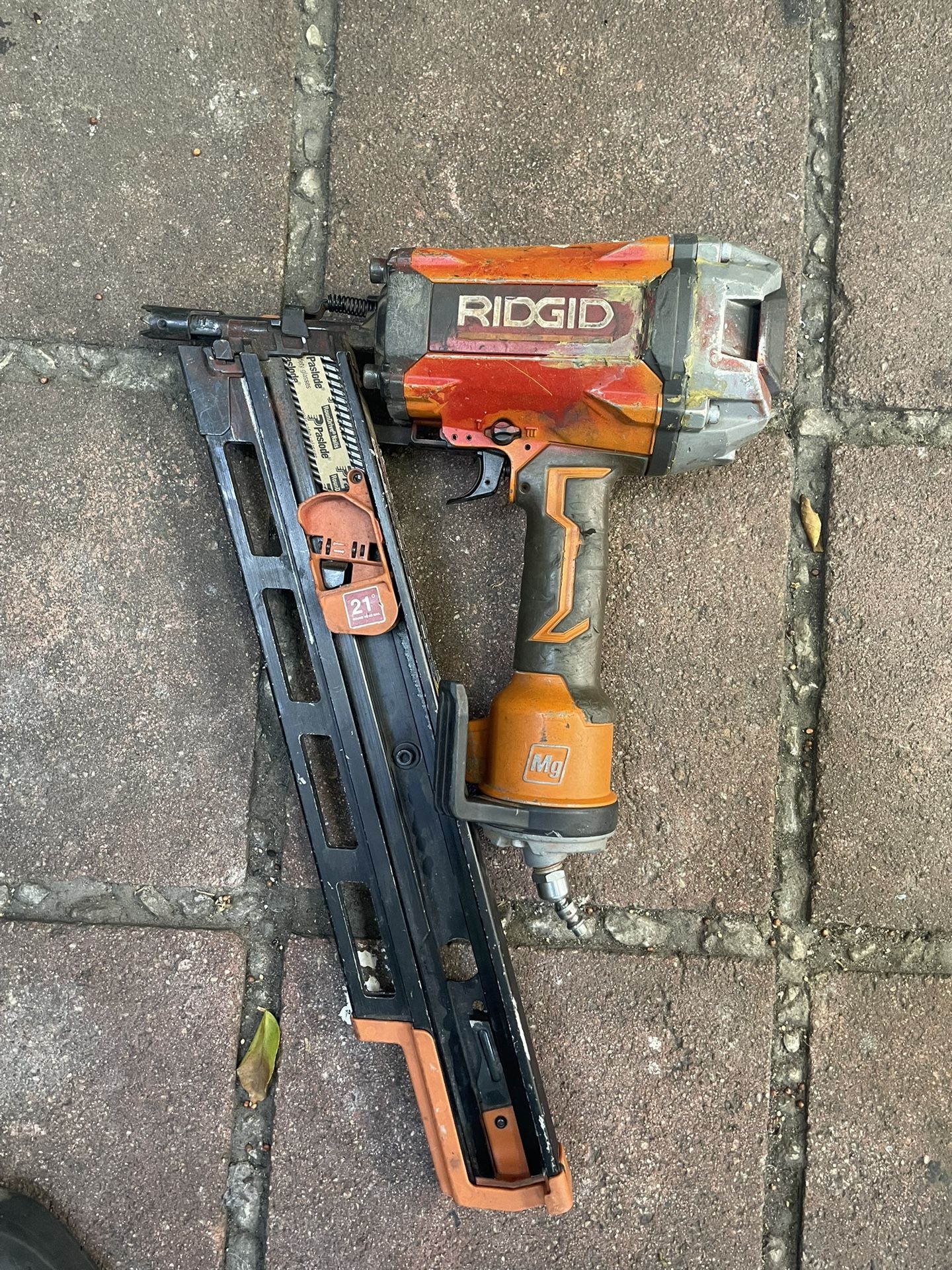 Ridgid 21 Degree Framing Gun