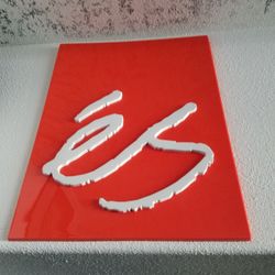 $200 (Cash Only) Es' Skateboard Shoes Sign. 