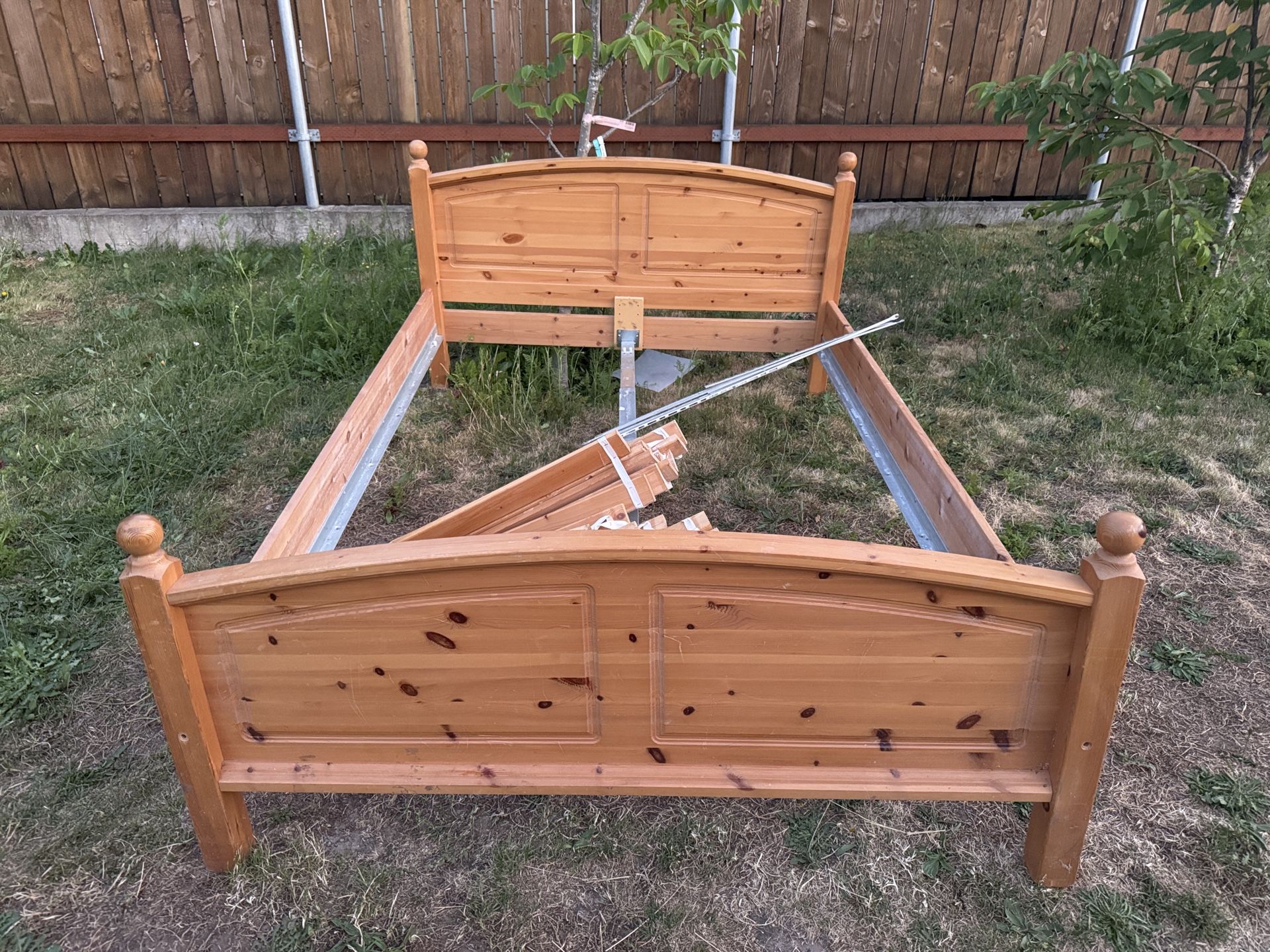 Queen Wooden Bed Frame