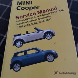 Mini Cooper Service Manual 2007-2011