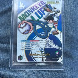 dodger x one piece card