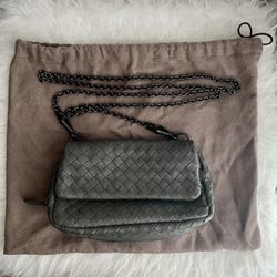 Bottega Veneta Intrecciato Mini Crossbody Bag