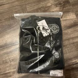 Chrome Hearts x CDG Zip-Up Hoodie (Black)