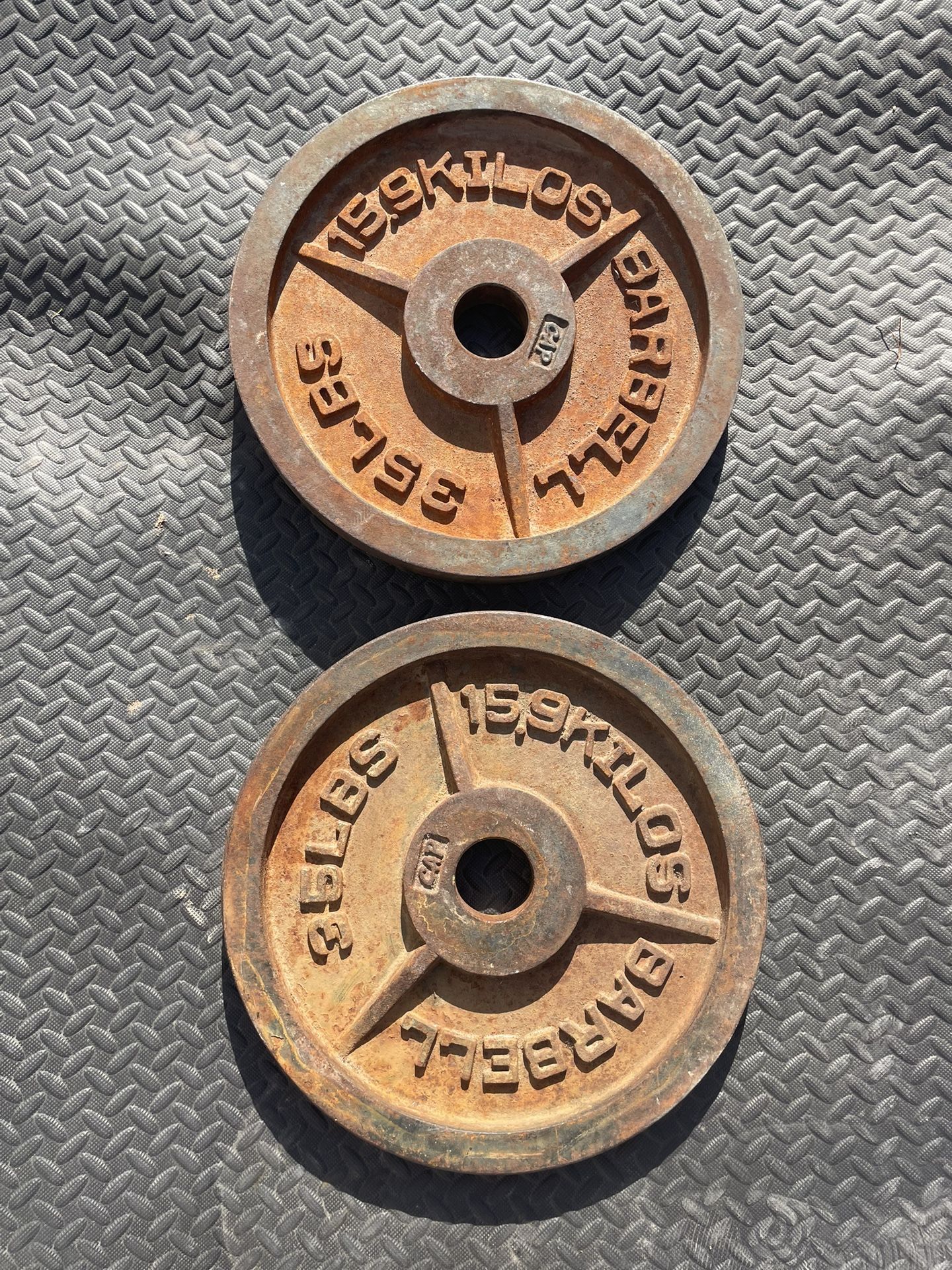 Olympic Weights 35LB Plates