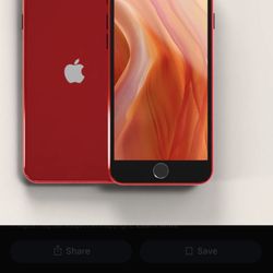 iPhone SE Red Like New 