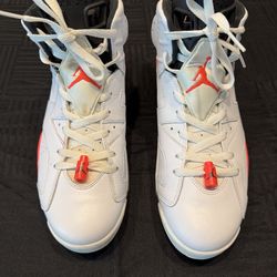 Air Jordan 6 Retro “White Infrared” Size 12 MENS