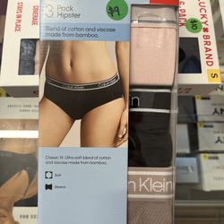 Women’s 3 Pack Hipster Underwear