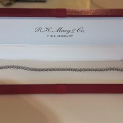 Diamond Tennis Bracelet in 14k White Gold