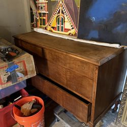 PRICE NEGOTIABLE—Vintage Solid Wood Chest / Dresser (Minimal Traditional Style)