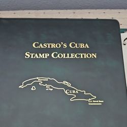 Stamp Collection Castro S Cuba 3book $500