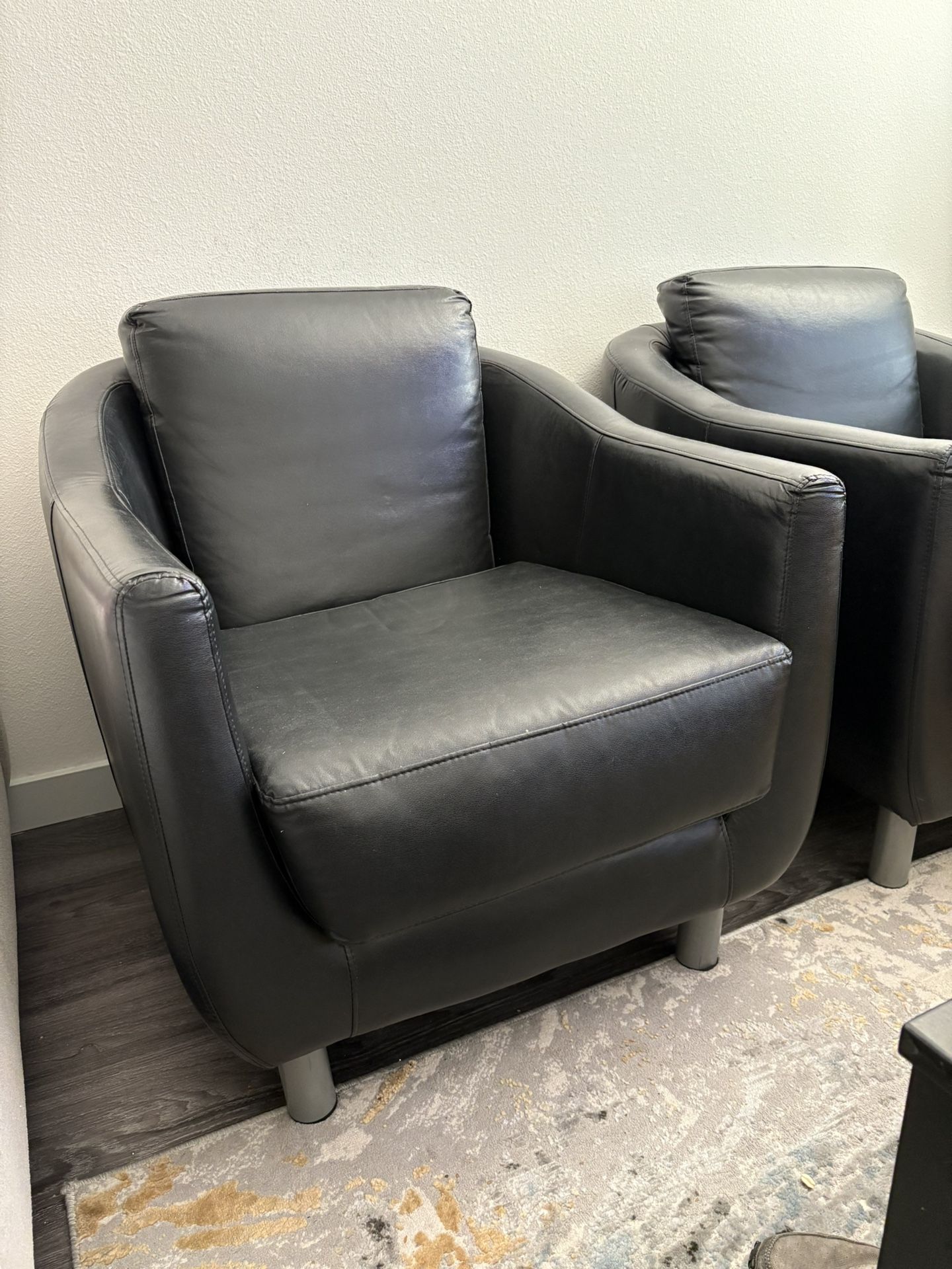 Black Chair Set