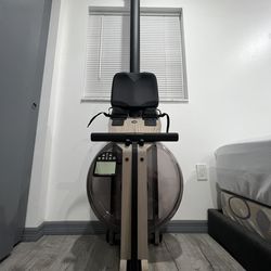 WaterRower A1 S4 Driftwood – Water Rowing Machine – Excellent Condition – S4 Monitor