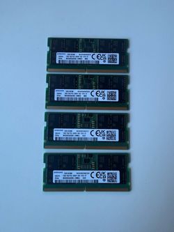 Samsung 16GB DDR5 5600MHz Laptop RAM SO-DIMM – Multiple Available