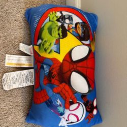Spider-Man And Friends Toddler Pillow